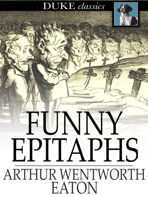 Cover of Funny Epitaphs